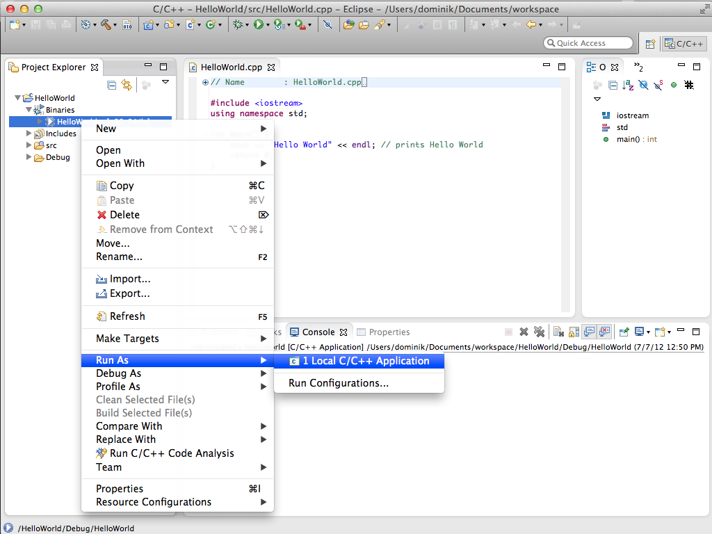 Eclipse C++ Download For Mac